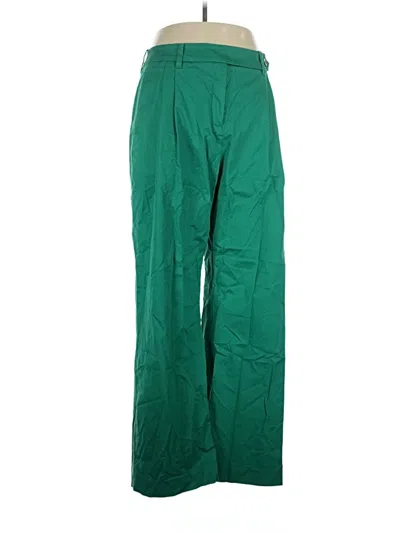 Pre-owned Wildfang Casual Pants In Green