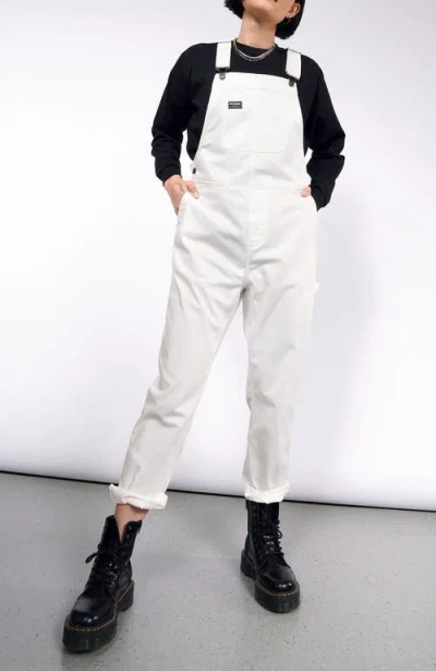 Wildfang Essential Herringbone Overall In White/white