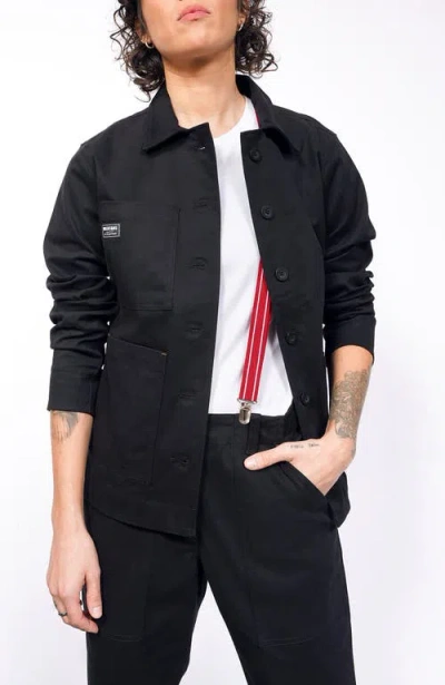 Wildfang Essential Utility Jacket In Black