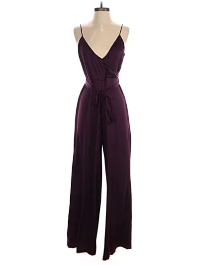 Pre-owned Wildfang Jumpsuit In Purple