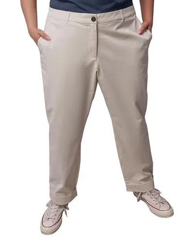 Wildfang Plus The Essential Trouser In Neutral