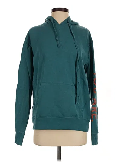 Pre-owned Wildfang Pullover Hoodie In Teal