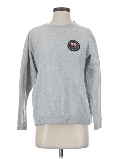 Pre-owned Wildfang Sweatshirt In Gray