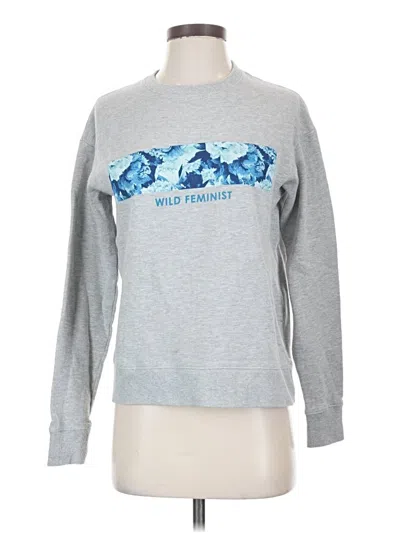 Pre-owned Wildfang Sweatshirt In Silver