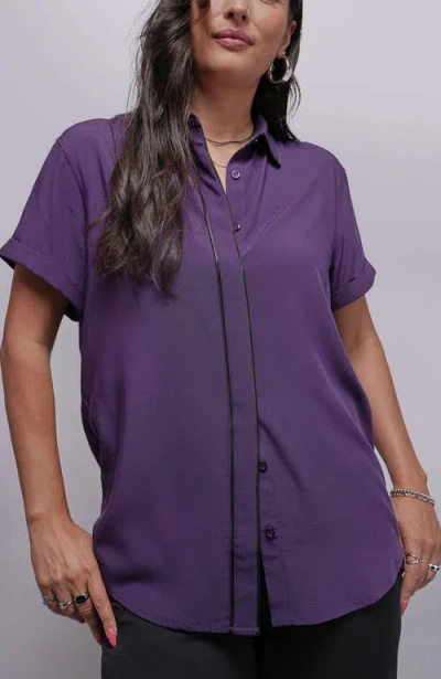 WILDFANG WILDFANG THE EMPOWER BUTTON UP