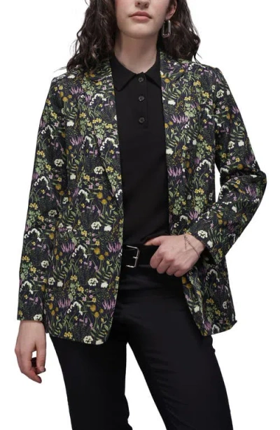 Wildfang The Empower Notch Lapel Blazer In Multi