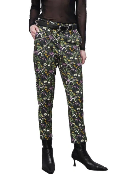 Wildfang The Empower Slim Crop Pant In Multi