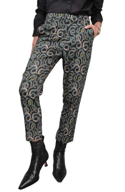 Wildfang Plus The Empower Slim Crop Pant In Multi