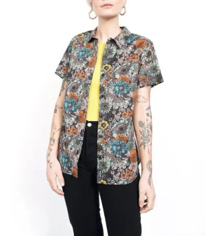 Wildfang The Essential Button Up In Garden Multi