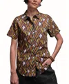 Wildfang The Essential Button Up Shirt In Brown
