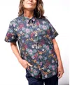 Wildfang The Essential Button Up Shirt In Blue