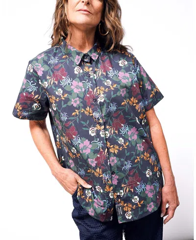 Wildfang The Essential Button Up Shirt In Blue