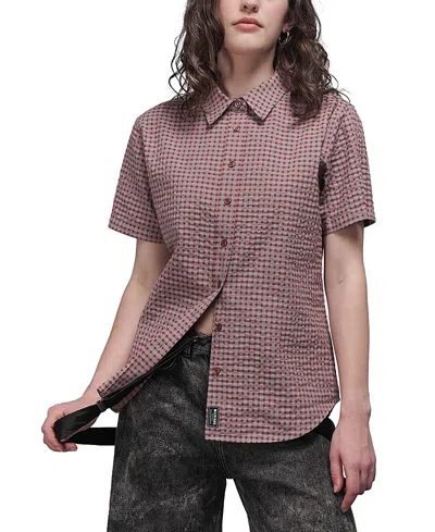 Wildfang The Essential Button Up Shirt In Brown