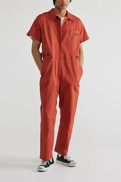 Wildfang The Essential High Waisted Coverall In Rust At Urban Outfitters