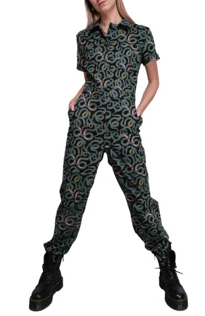 Wildfang The Essential High Waisted Coverall In Yellow