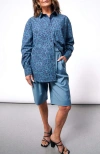 Wildfang The Essential Long Sleeve Oversized Wrap Button Up