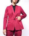Wildfang The Essential Tux Blazer In Mulberry