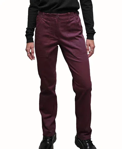 Wildfang The Essential Utility Pant In Burgundy