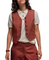 Wildfang The Essential Vest In Red