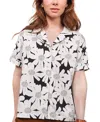Wildfang The Everyday Camp Button Up Shirt In White