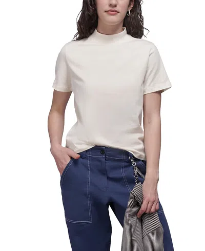 Wildfang The Everyday Mock Neck Tee In White