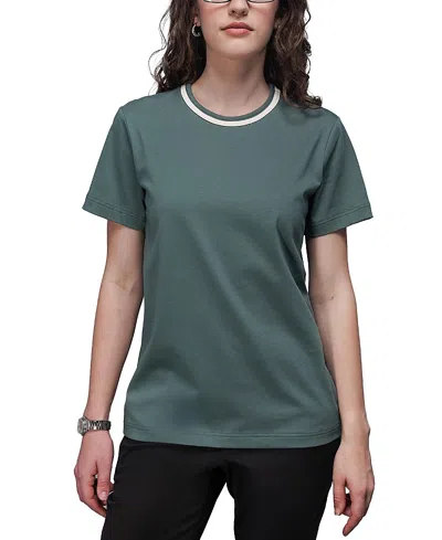 Wildfang The Everyday Ringer Tee In Green
