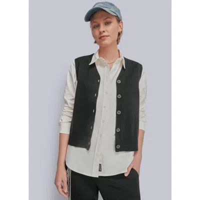 Wildfang The Everyday Sweater Vest In Black