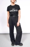 Wildfang The Wild Feminist ® Tee In Black