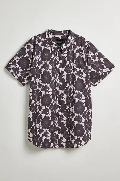 Wildfang Uo Exclusive The Essential Button-up Shirt Top In Pink At Urban Outfitters