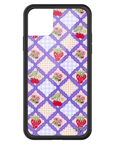 Wildflower Berry Jam Iphone Case