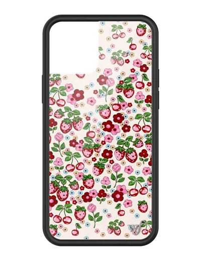 Wildflower Berry World Iphone Case