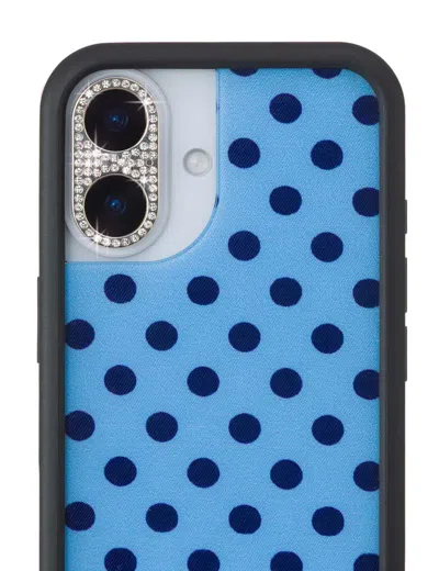 Wildflower Camera Bling Cover Silver