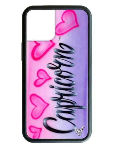 Wildflower Capricorn Airbrush Iphone Case