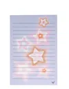 Wildflower Dream Star Notepad In Purple