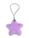 Wildflower Fluffy Star Charm Purple