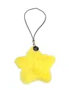 Wildflower Fluffy Star Charm Yellow