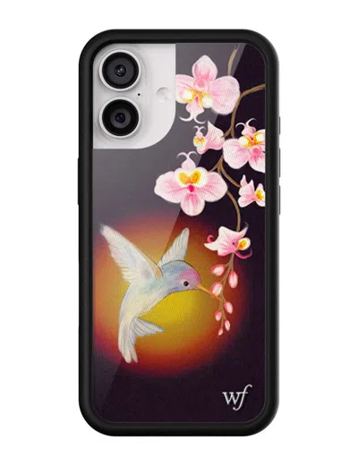 Wildflower Hummingbird Iphone Case