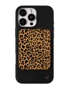 Wildflower Leopard Magsafe Wallet In Animal Print