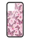 Wildflower Pink Butterfly Iphone Case In Multi