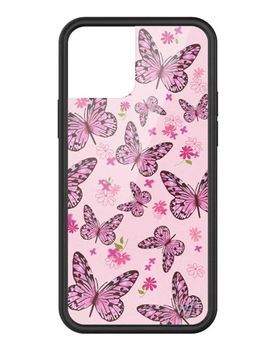 Wildflower Pink Butterfly Iphone Case