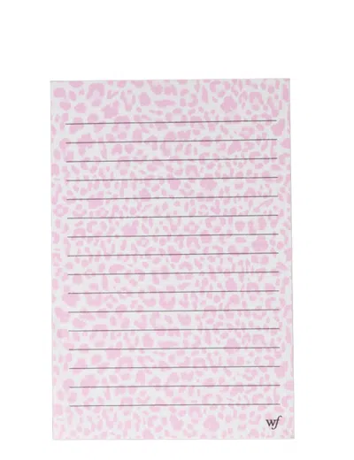 Wildflower Pink Meow Notepad