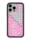 Wildflower Pink Meow Stud Iphone Case