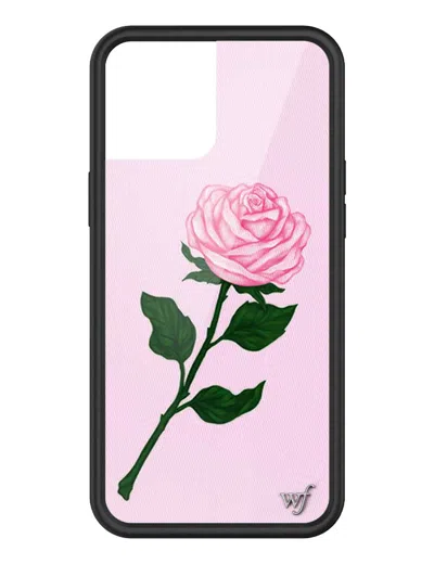 Wildflower Pink Rose Iphone Case