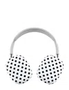 Wildflower Polka Dot White And Black Airpod Max Cover