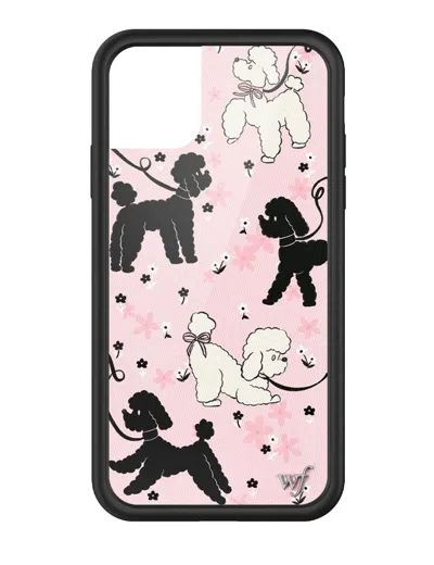Wildflower Poodle Doodles Iphone Case