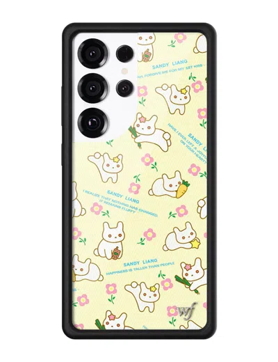 Wildflower Sandy Liang Bunny Gift Wrap Samsung Galaxy Case