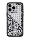 Wildflower Snow Meow Stud Iphone Case In Multi