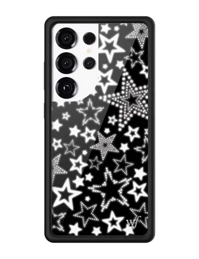 Wildflower Star Girl Samsung Galaxy Case In Black
