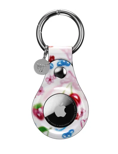 Wildflower Sweet Cherries Airtag Case In Multi