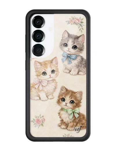 Wildflower Vintage Kittens Samsung Galaxy Case